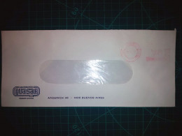 ARGENTINE; Enveloppe De "Quasar Elevators, Sociedad Anonima" Circulant Avec Affranchissement Mécanique Dans Les Années 1 - Used Stamps