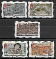 France 2010  Oblitéré  Autoadhésif   N° 455 - 459 - 462 - 463 - 465    " Art Roman " - Used Stamps