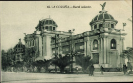 CPA La Coruña Galicien, Hotel Aslante - Autres & Non Classés
