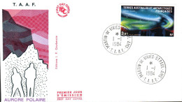 TAAF FDC 1984 AURORE BOREAL - FDC