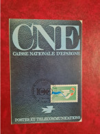 Carte Maximum 1981 PARIS CENTENAIRE DE LA CAISSE D'EPARGNE CAISSE NATIONALE EPARGNE - 1980-1989