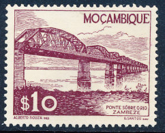 Mozambique - 1948-1949 - Views / Zambesi Bridge - MNG - Mozambique