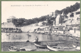 CPA  - BOUCHES DU RHONE - MARSEILLE - LA CORNICHE - LE PROPHETE - Animation, Barques - Endoume, Roucas, Corniche, Spiaggia