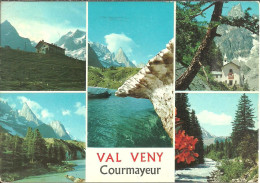 Courmayeur (Aosta) Val Veny, Vedute E Scorci Panoramici, Panoramic Views, Vues Panoramiques - Aosta