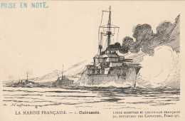 Ligue Maritime Et Coloniale Française 09 (10295) La Marine Française. 1. Cuirassé - Collezioni E Lotti