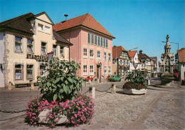 73669880 Obernkirchen Marktplatz Brunnen Rathaus Obernkirchen - Altri & Non Classificati