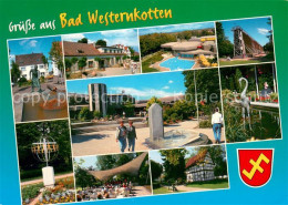 73669858 Bad Westernkotten Hellweg Sole Thermen Kurpark Brunnen Figur Gradierwer - Other & Unclassified