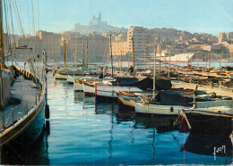 Navigation Sailing Vessels & Boats Themed Postcard Marseille Fishing Boats - Voiliers