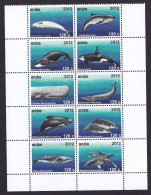 323 ARUBA 2012 - Y&T 629/38 - Baleine Mammifere Marin - Neuf ** (MNH) Sans Charniere - Curaçao, Nederlandse Antillen, Aruba