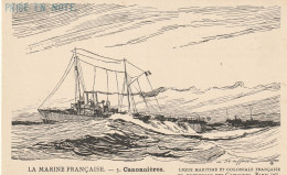 Ligue Maritime Et Coloniale Française  (10297) La Marine Française. 3. Canonnières - Collections & Lots