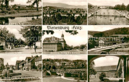 73669744 Vienenburg Blick Auf Die Burg Schwimmbad Strassenpartien Rathaus Bahnho - Altri & Non Classificati