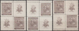 019/ Pof. 63, Border Small Crosses - Unused Stamps