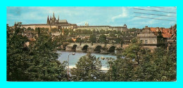 A856 / 519 Tchequie PRAHA Chateau De Prague ( Timbre ) Carte Naine - Tschechische Republik