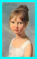 A853 / 587 Tableau GUERIN Portrait De Jeune Fille ( Enfant ) - Schilderijen