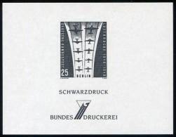  Schwarzdruck Der Bundesdruckerei MICHEL Berlin 188 Berliner Luftbrücke 1959 - Privées & Locales