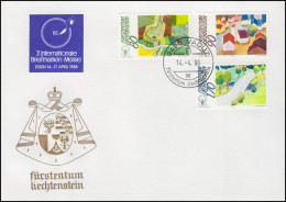 Sonderumschlag 23: Ausstellung-Zudruck Briefmarkenmesse Essen 1988 - Cartas Máxima