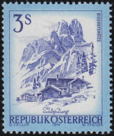 1442y Freimarke: Schönes Österreich, Bischofsmütze Dachsteinmassiv, 3 S ** - Nuovi