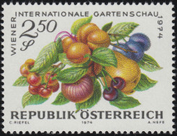 1445 Wiener Internationale Gartenschau, Obst, 2.50 S Postfrisch ** - Unused Stamps