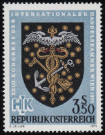 1358 Kongress Handelskammer, Gremiumswappen Großhändler 3.50 S Postfrisch ** - Unused Stamps