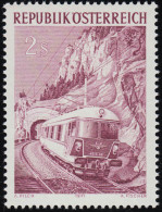 1376 Eisenbahnjubiläen, Elektr. Schnelltriebwagen BR 4010 Semmeringstr., 2 S, ** - Ungebraucht