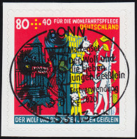 3526 Der Wolf Und Die Sieben Geißlein, Selbstklebend Aus MH 118, EV-O Bonn 2020 - Gebruikt