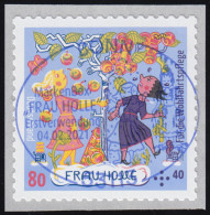 3591 Wofa Frau Holle 80 Cent, Selbstklebend Aus Der Rolle, EV-O Bonn 4.2.21 - Used Stamps