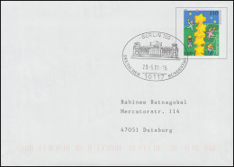 Werbeumschlag WU 3 - Ohne Karte, SSt BERLIN Deutscher Bundestag 2001 - Covers - Mint