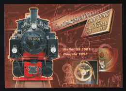 AK Mallet 99 5901 Von 1897, SSt NORDHAUSEN 125 Jahre Schmalspurbahn Harz 28.4.12 - Andere & Zonder Classificatie