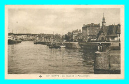 A849 / 177 76 - DIEPPE Quais Et La Poissonnerie ( Timbre ) - Dieppe