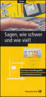 3.3. Sielaff-ATM: Tieferstehender Werteindruck Auf Faltkarte ET-O Gotha 15.8.01  - R- & V- Vignetten