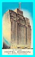 A848 / 657 NEW YORK Hotel EDISON West Of Broadway - Andere & Zonder Classificatie