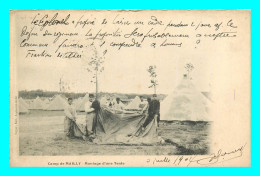 A848 / 087 10 - CAMP DE MAILLY Montage D'une Tente - Mailly-le-Camp