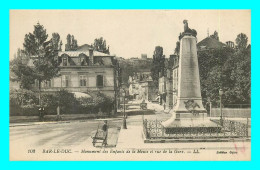 A845 / 501 55 - BAR LE DUC Monument Des Enfants De La Meuse Et Rue De La Gare - Bar Le Duc