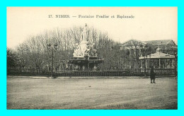 A846 / 259 30 - NIMES Fontaine Pradier Et Esplanade - Nîmes