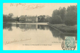 A843 / 063 78 - RAMBOUILLET Chateau Et Le Grand Canal - Rambouillet (Kasteel)