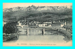 A845 / 325 38 - GRENOBLE Pont De La Porte De France Et Chaine Des Alpes - Grenoble