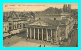 A842 / 585 BRUXELLES Théatre Royal De La Monnaie Et Eglise - Andere & Zonder Classificatie