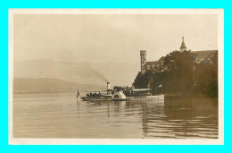 A839 / 467 73 - AIX LES BAINS Carte PHOTO Savoy Studio ( Bateau ) - Aix Les Bains