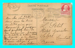 A841 / 189  Timbre Belgique Grosse Barbe - Tampon Cachet Anvers Au Dos - 1905 Barbas Largas