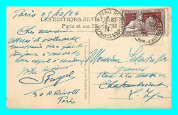 A873 / 073  Timbre N° 212 Seul Sur CPA Paris - Storia Postale