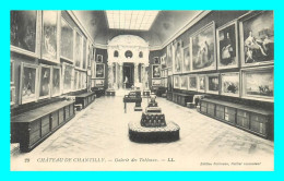A873 / 381 60 - CHANTILLY Chateau Galerie Des Tableaux - Chantilly
