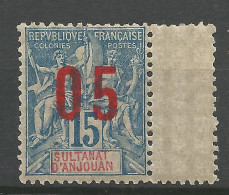 ANJOUAN N° 22A NEUF** LUXE SANS CHARNIERE / Hingeless / MNH - Nuovi