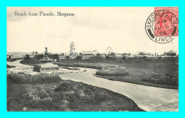 A840 / 229  SKEGNESS Beach From Parade ( Cachet Sur Timbre ) - Autres & Non Classés