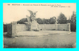 A869 / 077 60 - BEAUVAIS Monument Aux Enfants De Beauvais Morts Pour La Patrie - Beauvais