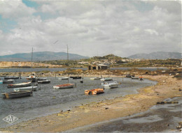 LEUCATE -PLAGE   De L'Etang Vue Sur Le Village Et Les Corbières - Leucate