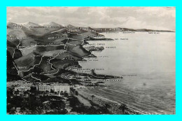 A866 / 073 06 - Panorama Aérien De Nice à La Cote Italienne ( Carte Géographique - Altri & Non Classificati