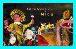 A866 / 153 06 - NICE Carnaval LXXV Dans La Lune Et Le Char Du Folklore - Altri & Non Classificati