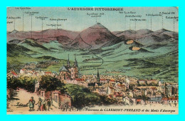 A865 / 041 63 - CLERMONT FERRAND Panorama Et Monts D'Auvergne - Clermont Ferrand