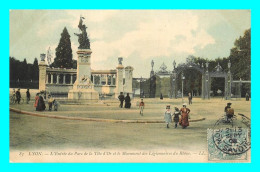 A862 / 323 69 - LYON Entrée Du Parc De La Tete D'Or Et Monument Des Légionnaires Du Rhone - Sonstige & Ohne Zuordnung