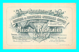 A863 / 375 69 - LYON Grande Parasolerie Melchior Raspilaire - Carte Pub - Sonstige & Ohne Zuordnung